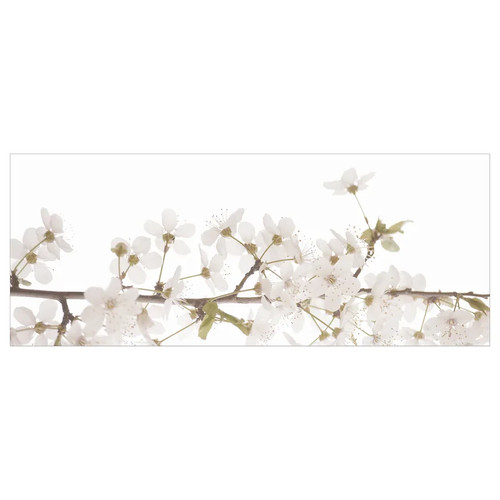 Ikea bjorksta weiß blumen - weiß,