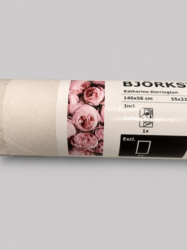 Ikea bjorksta bild rosa - ikea,