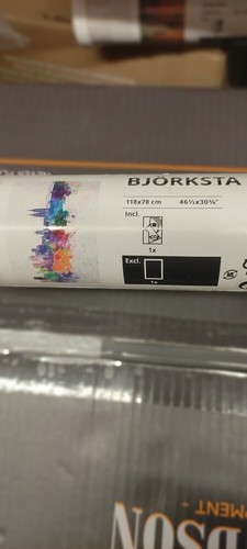 Ikea bjorksta leinwand 118x78 - bjorksta,